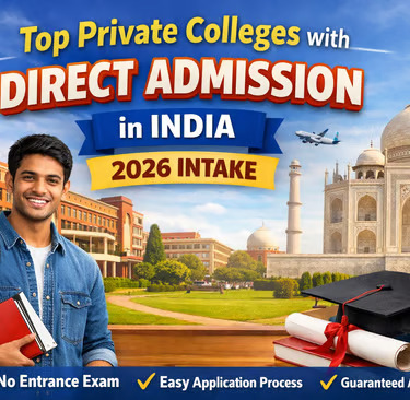 Direct Admission in Top Private Universities 2026