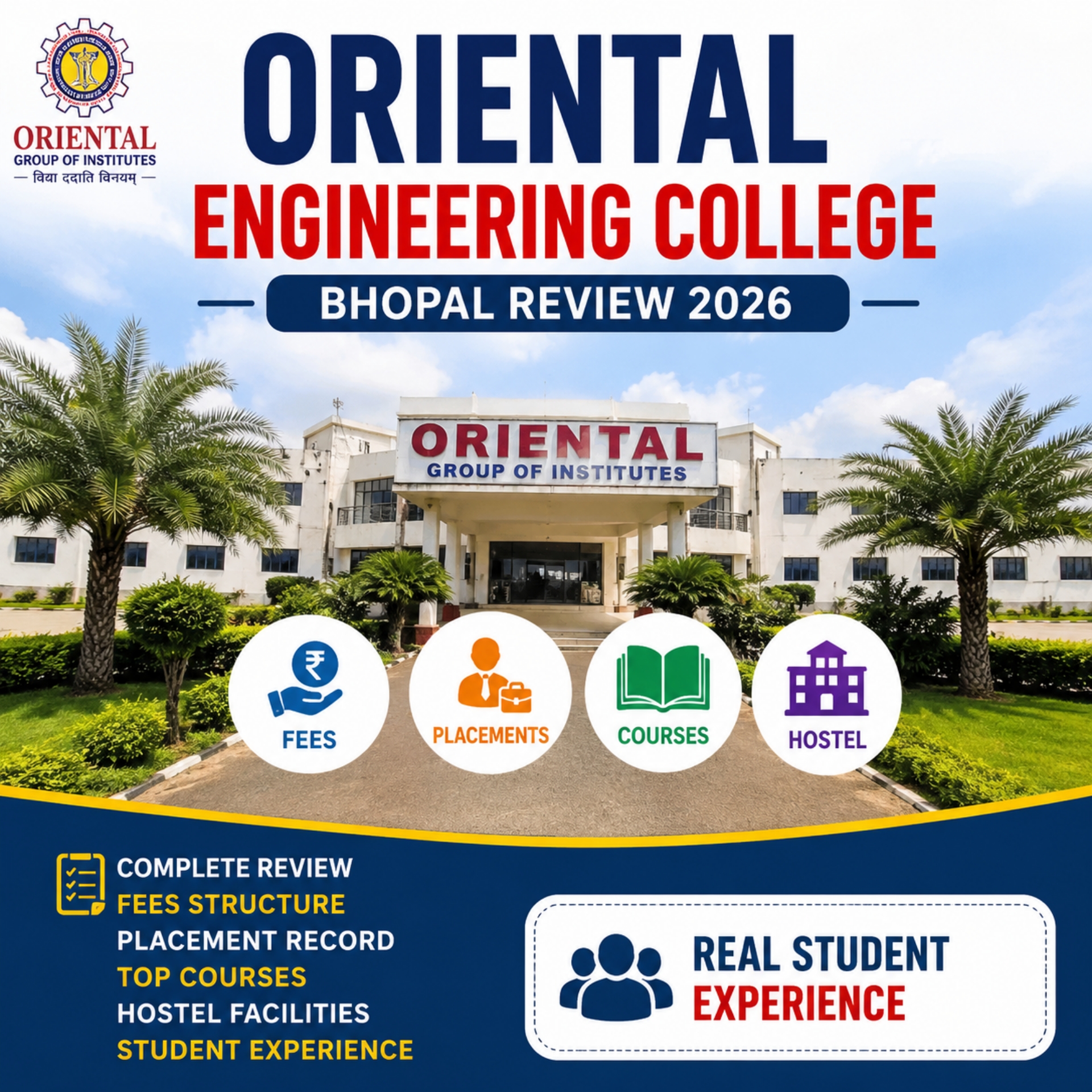 Oriental Engineering College Bhopal Review 2026: Fees, Placements & Courses