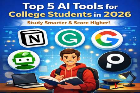 Top 5 AI Tools for College Students in 2026 – Study Smarter & Score Higher