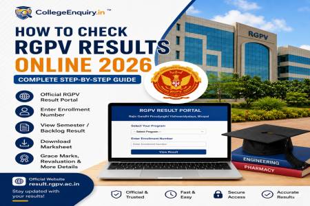 How to Check RGPV Results Online 2026 | Complete Step-by-Step Guide