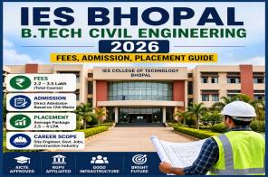 IES Bhopal B.Tech Civil Engineering 2026: Fees, Admission, Placement Guide