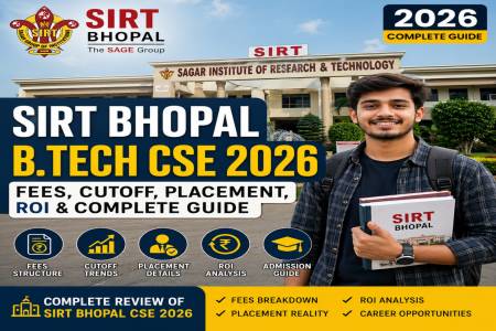 SIRT Bhopal B.Tech CSE 2026: Fees, Cutoff, Placement, ROI & Complete Guide