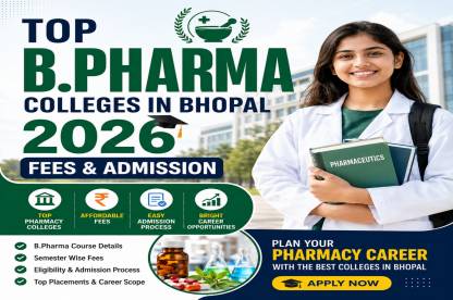 Top B.Pharma Colleges in Bhopal 2026 | Fees & Admission
