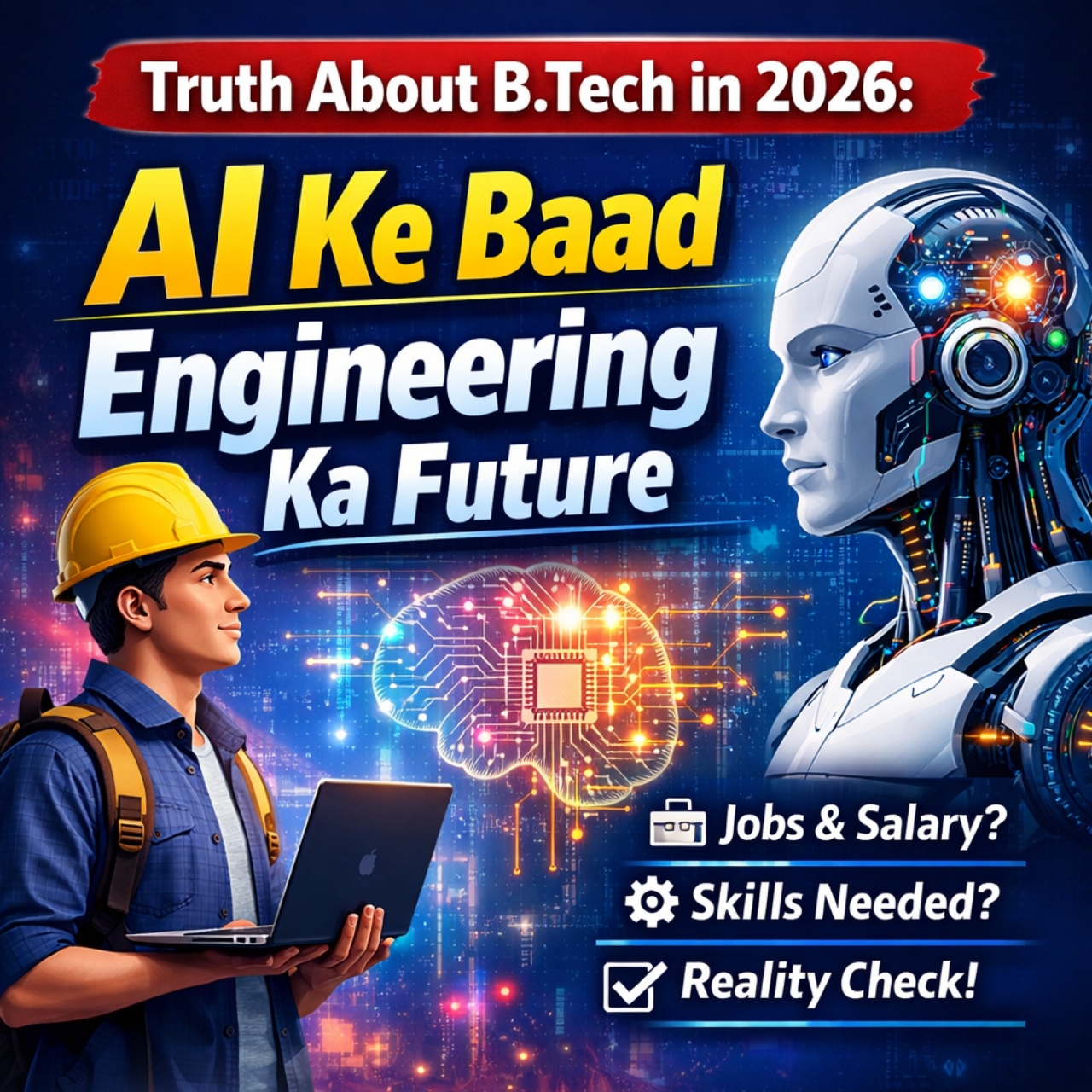Truth About B.Tech in 2026: AI Ke Baad Engineering Ka Future